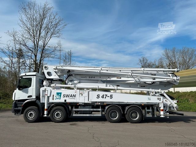 Автобетонозмішувач MERCEDES-BENZ Arocs 5 4542 8x4 SWAN TSP 47-5 160RZ ( 47m )