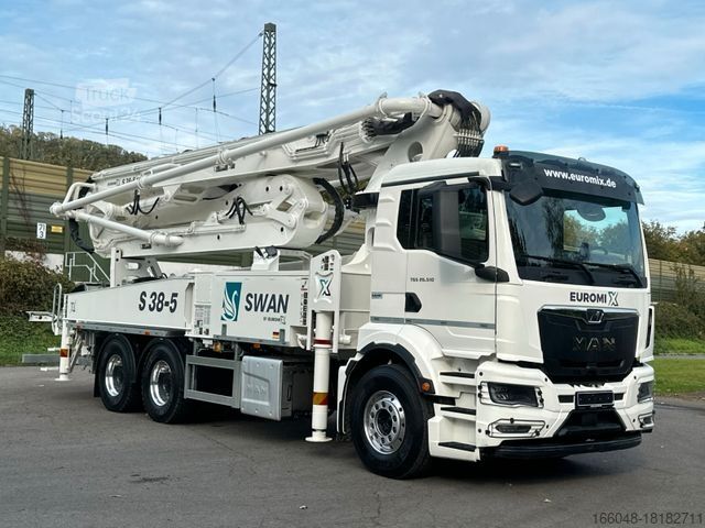 Betonpumpebil MAN TGS 26.510 6x4 SWAN TSP 38-5 160RZ ( 38m )