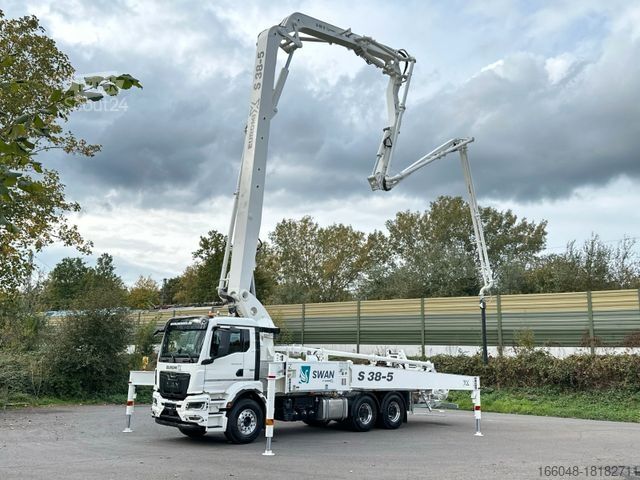 Betonpumpebil MAN TGS 26.510 6x4 SWAN TSP 38-5 160RZ ( 38m )