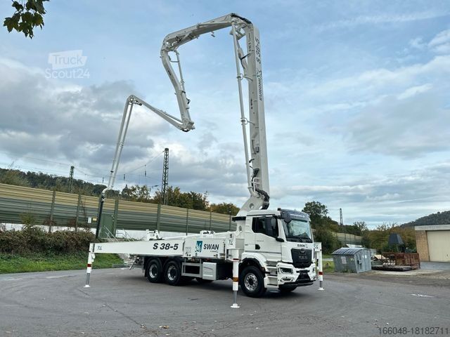Betonpumpebil MAN TGS 26.510 6x4 SWAN TSP 38-5 160RZ ( 38m )