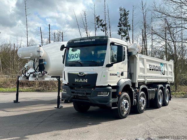 Altro MAN TGS 41.480 8x4 WECHSELSYSTEM KIPPER+MISCHER