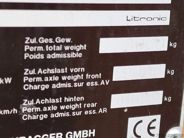 Excavadora de ruedas Liebherr A900C - 95 KW - Central Greasing -