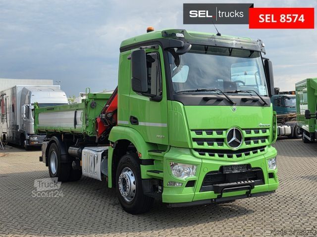 Kipper LKW MERCEDES-BENZ Arocs 1935 / Mit Fernbedienung / Fassi / Euro 6D