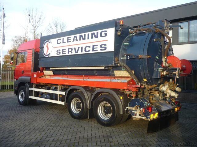 Sesalno vozilo MAN TGA MAN TGS 33.360 6x4 Wicom Vacüm and high pre...