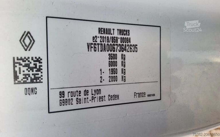 Kamyonet Renault Master 150.35  EURO 6  L2H2 GESLOTEN WIT - V-63...