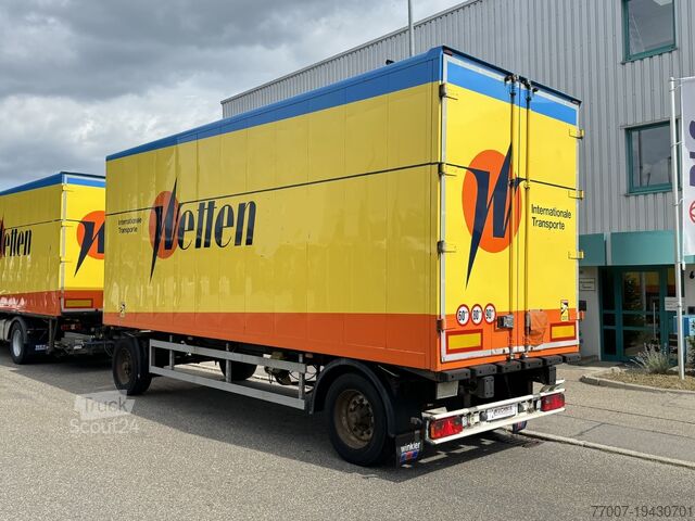 Rimorchio furgonato per mobili Bachert Bachert 14t Alu-Möbelkoffer 7,2m BPW Luf