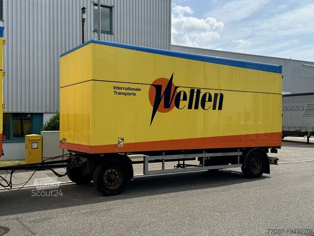 Rimorchio furgonato per mobili Bachert Bachert 14t Alu-Möbelkoffer 7,2m BPW Luf