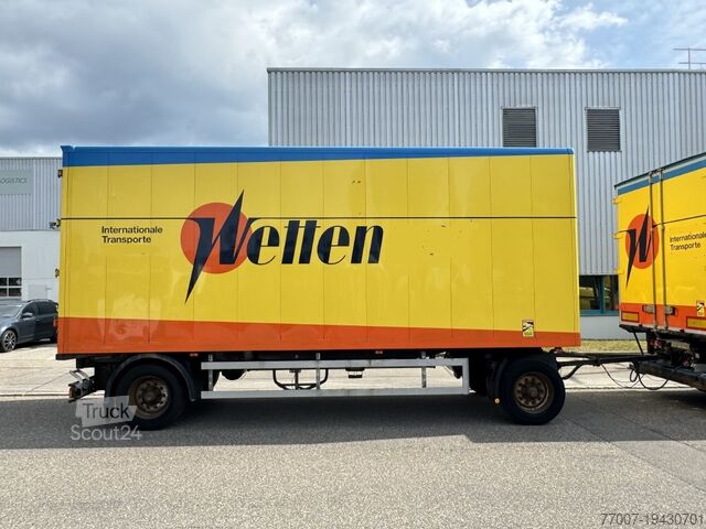 Rimorchio furgonato per mobili Bachert Bachert 14t Alu-Möbelkoffer 7,2m BPW Luf