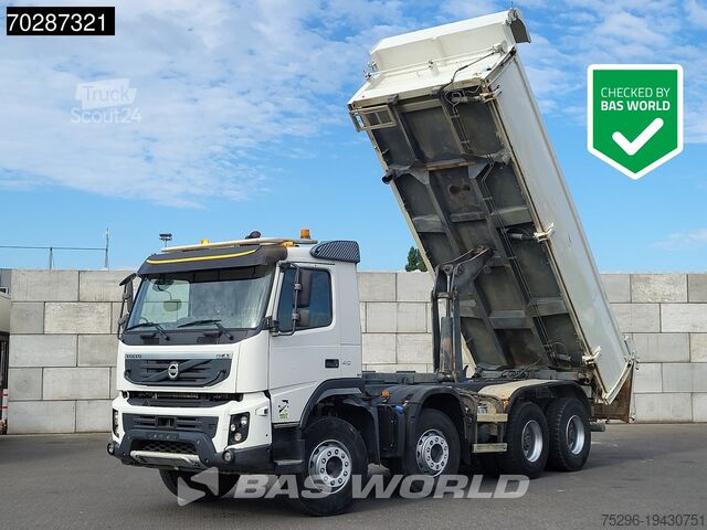 Savivartis Volvo FMX 410 8X4 13m3 Marrel Tipper SteelSuspension ...
