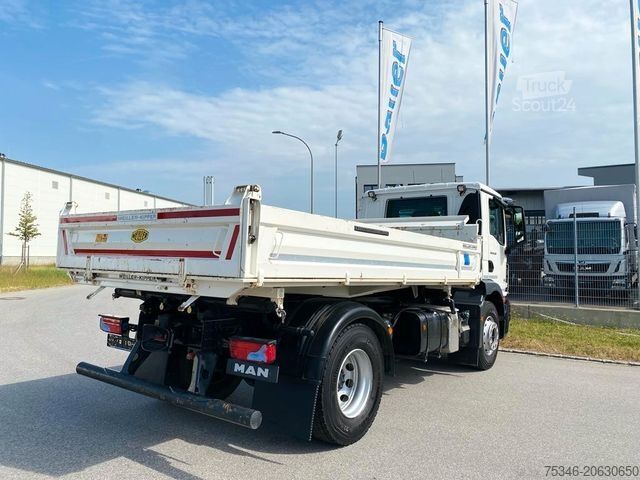 Kiepwagen MAN TGM 18.320/4x2/Meiller/Kipper/NL10,6to/Nur39 tkm