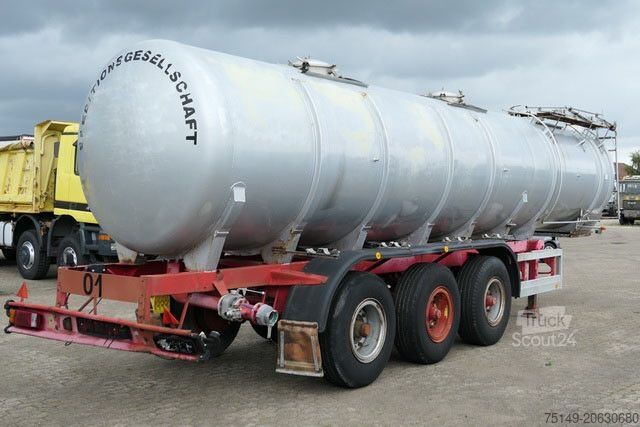 Tankauflieger LAG GSA-C 20 S, Chemie-Tank, 25m³, Obenbefüllung