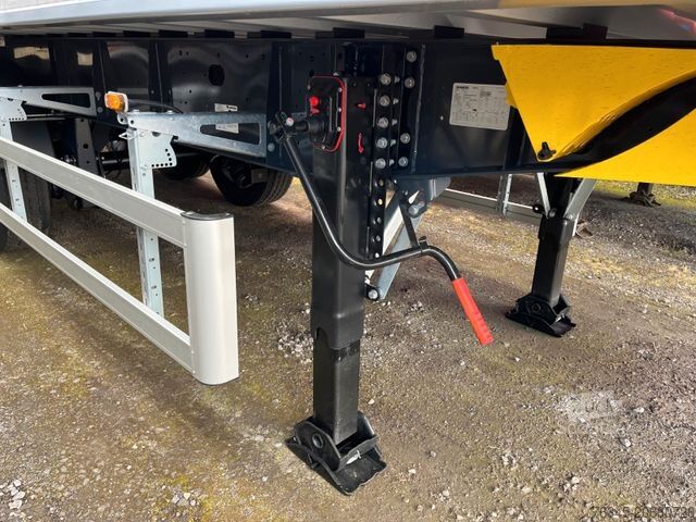 Tippsemitrailer WIELTON 55m3 Alu-Kastenmulde Kombitür NEU