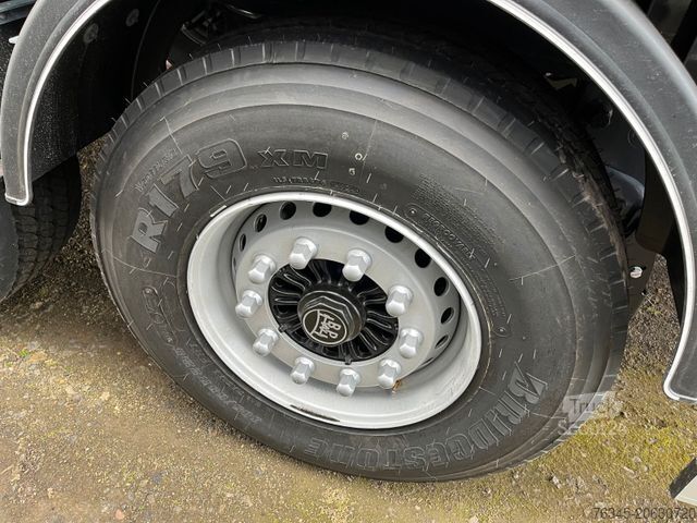 Tippsemitrailer WIELTON 55m3 Alu-Kastenmulde Kombitür NEU