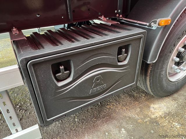 Tippsemitrailer WIELTON 55m3 Alu-Kastenmulde Kombitür NEU