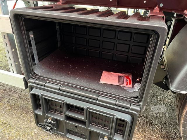 Tippsemitrailer WIELTON 55m3 Alu-Kastenmulde Kombitür NEU