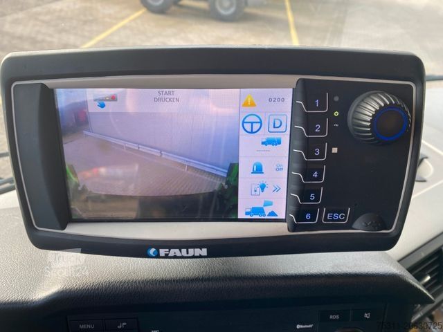 Vuilniswagen MERCEDES-BENZ 2533 6x2/Lenk|FAUN Powerpress*Kamera*3x Sitze*AC