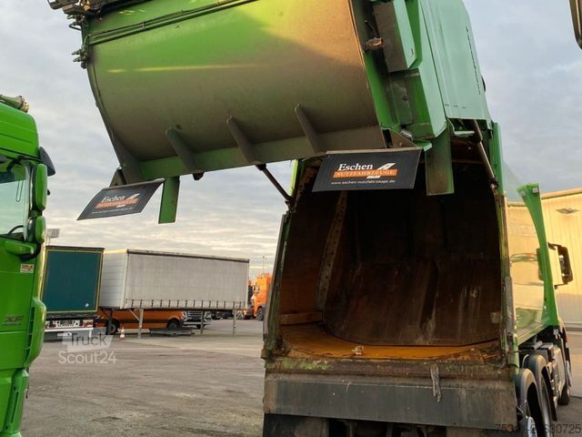 Vuilniswagen MERCEDES-BENZ 2533 6x2/Lenk|FAUN Powerpress*Kamera*3x Sitze*AC