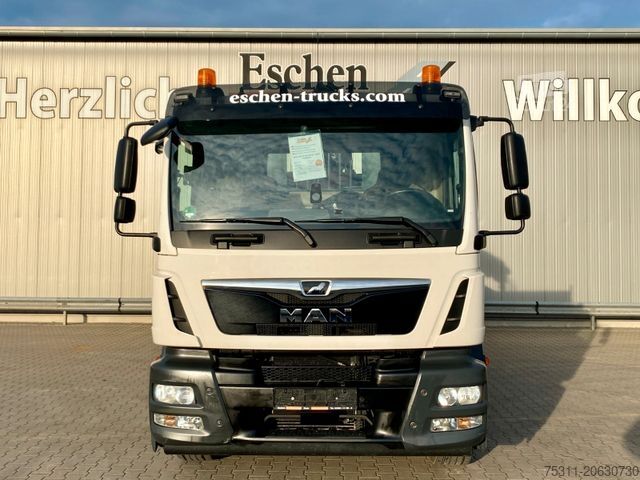 Flatbed truck MAN TGM 18.320 BL | HIAB 144*Funk*AHK*Kamera*AC