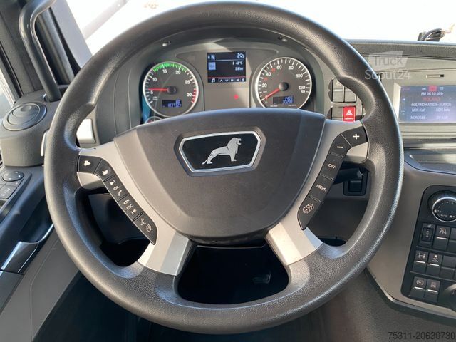 Flatbed truck MAN TGM 18.320 BL | HIAB 144*Funk*AHK*Kamera*AC