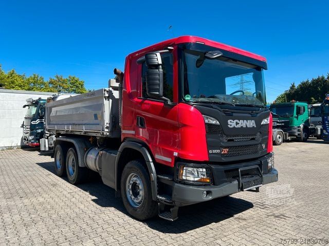 Driezijdige kipper SCANIA G500 MEILLER 3Skipper + Bordmatik