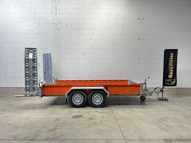 Iekārtu pārvadāšanas piekabes un ekskavatoru piekabes Rosemeier VE BAT C35.36 orange Maschinentransporter