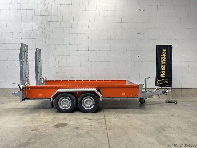 Iekārtu pārvadāšanas piekabes un ekskavatoru piekabes Rosemeier VE BAT C35.36 orange Maschinentransporter