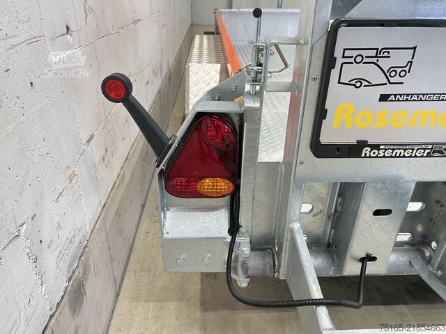Iekārtu pārvadāšanas piekabes un ekskavatoru piekabes Rosemeier VE BAT C35.36 orange Maschinentransporter