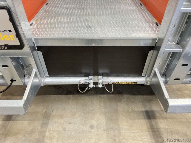 Iekārtu pārvadāšanas piekabes un ekskavatoru piekabes Rosemeier VE BAT C35.36 orange Maschinentransporter