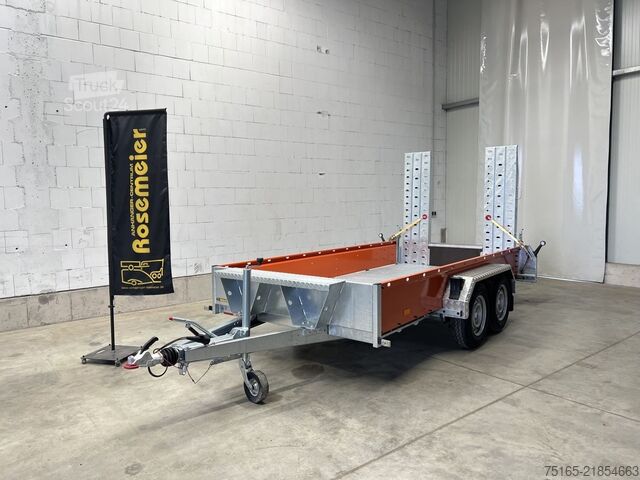 Iekārtu pārvadāšanas piekabes un ekskavatoru piekabes Rosemeier VE BAT C35.36 orange Maschinentransporter