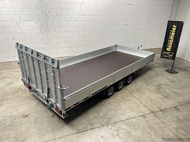 Konetransportit ja kaivinkoneiden perävaunut Martz GT Universal 500/3 S Holz BW Maschinentransporte