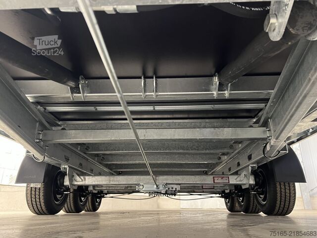 Iekārtu pārvadāšanas piekabes un ekskavatoru piekabes Martz GT Universal 500/3 S Holz BW Maschinentransporte