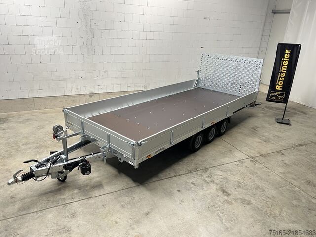 Konetransportit ja kaivinkoneiden perävaunut Martz GT Universal 500/3 S Holz BW Maschinentransporte