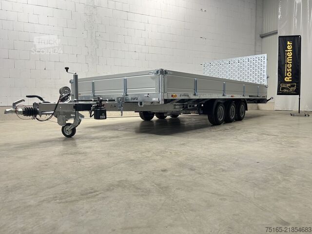Konetransportit ja kaivinkoneiden perävaunut Martz GT Universal 500/3 S Holz BW Maschinentransporte