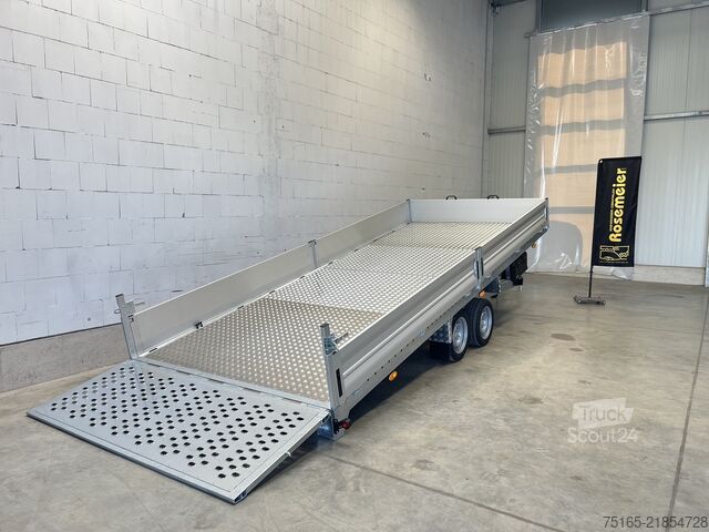 Transporteurs de machines et remorques pour pelles Vezeko Jumbo W 35.51 Maschinentransporter