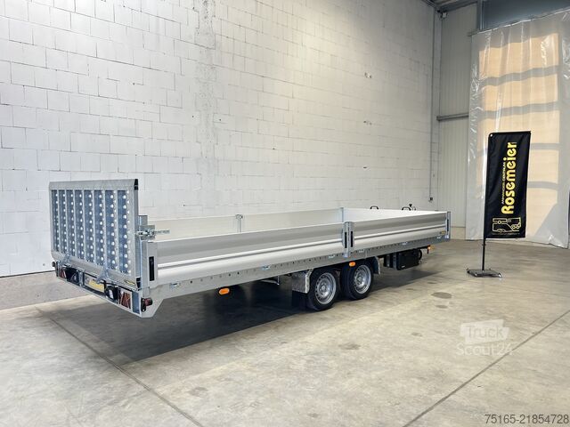 ناقلات الماكينات ومقطورات الحفارات Vezeko Jumbo W 35.51 Maschinentransporter