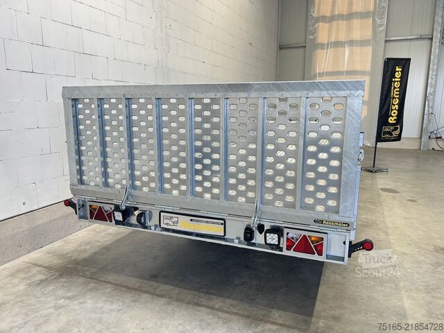 Transporteurs de machines et remorques pour pelles Vezeko Jumbo W 35.51 Maschinentransporter