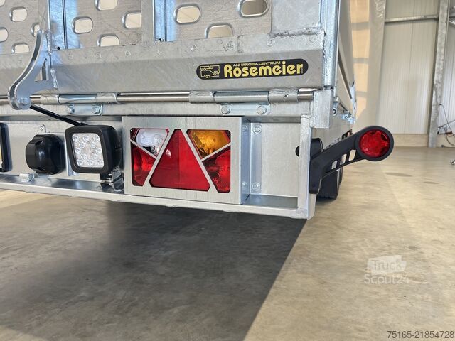 Transporteurs de machines et remorques pour pelles Vezeko Jumbo W 35.51 Maschinentransporter