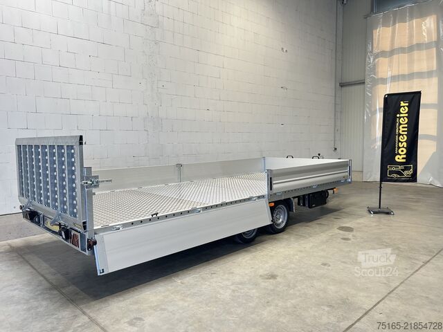 Transporteurs de machines et remorques pour pelles Vezeko Jumbo W 35.51 Maschinentransporter