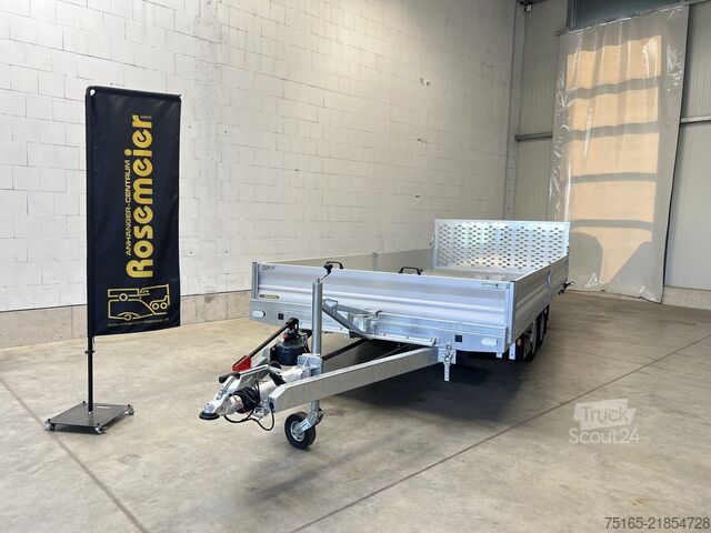 Transporteurs de machines et remorques pour pelles Vezeko Jumbo W 35.51 Maschinentransporter