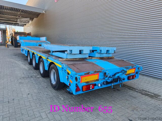 Polu niski utovarivač Faymonville STZ-4AAU 2 x Extandable Powersteering Ramps!
