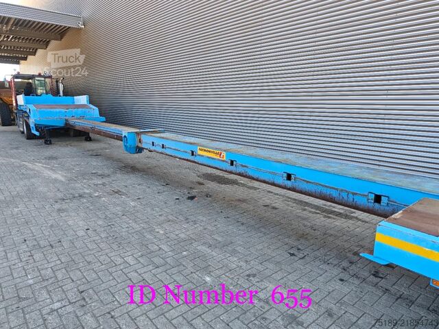 Polu niski utovarivač Faymonville STZ-4AAU 2 x Extandable Powersteering Ramps!