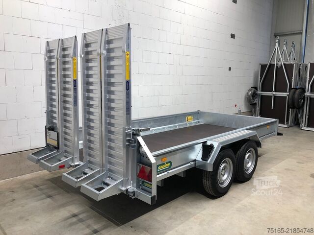 Transportoare de utilaje și remorci pentru excavatoare UNSINN UB 3618-35-14 Doppelrampe Maschinentransporter