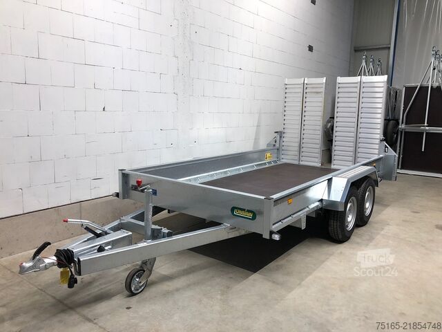 Transportoare de utilaje și remorci pentru excavatoare UNSINN UB 3618-35-14 Doppelrampe Maschinentransporter