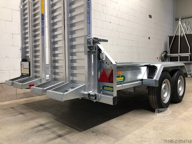 Transportoare de utilaje și remorci pentru excavatoare UNSINN UB 3618-35-14 Doppelrampe Maschinentransporter