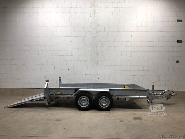 Transportoare de utilaje și remorci pentru excavatoare UNSINN UB 3618-35-14 Doppelrampe Maschinentransporter