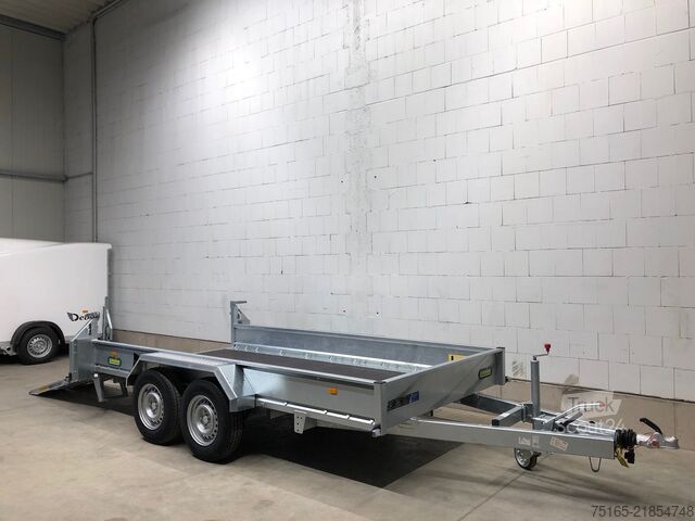 Transportoare de utilaje și remorci pentru excavatoare UNSINN UB 3618-35-14 Doppelrampe Maschinentransporter