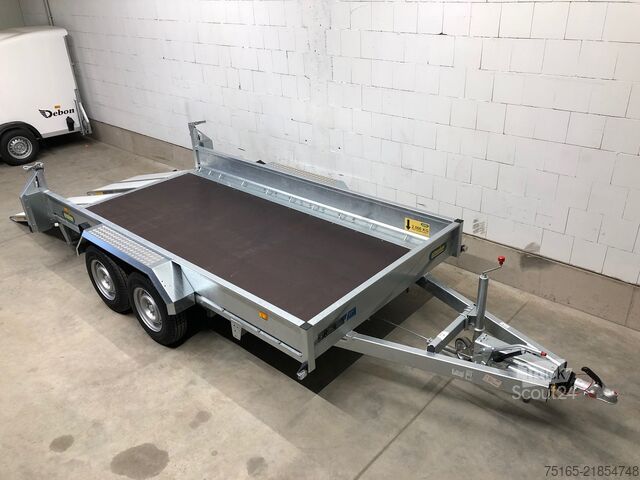 Transportoare de utilaje și remorci pentru excavatoare UNSINN UB 3618-35-14 Doppelrampe Maschinentransporter