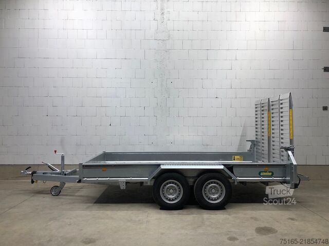 Transportoare de utilaje și remorci pentru excavatoare UNSINN UB 3618-35-14 Doppelrampe Maschinentransporter