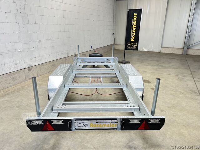 Transportoare de utilaje și remorci pentru excavatoare Brian James Chassis Plant Generator Maschinentransporter