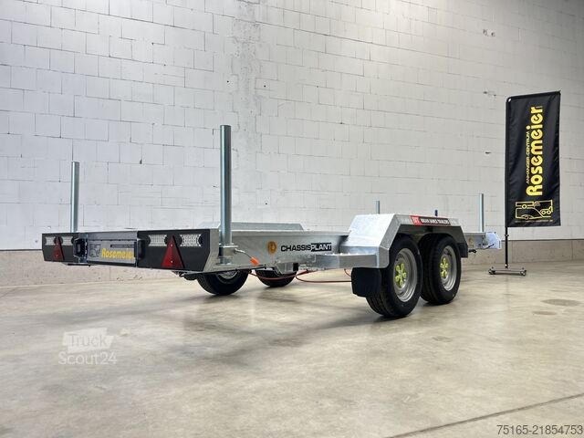 Transportoare de utilaje și remorci pentru excavatoare Brian James Chassis Plant Generator Maschinentransporter